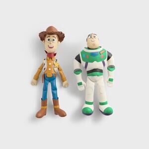 Disney × Kith for Pixar Woody & Buzz Lightyear Leather Plush Dual Pack Toy Story